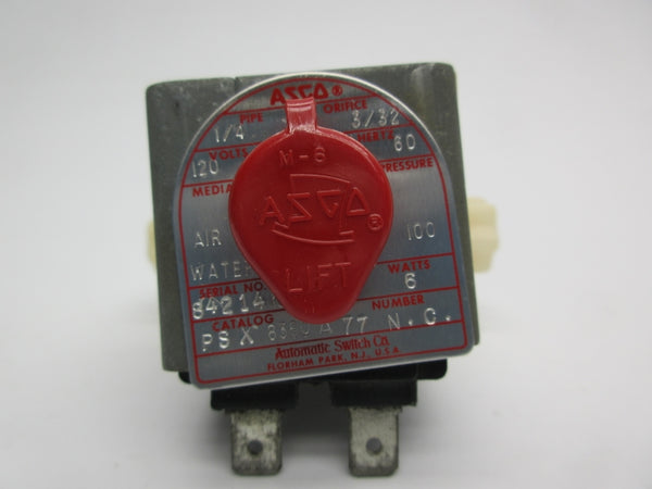 ASCO PSX8360A77 120V 100PSI 1/4" NSNP
