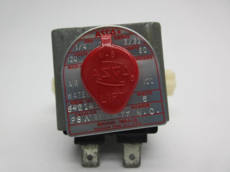 ASCO PSX8360A77 120V 100PSI 1/4" NSNP