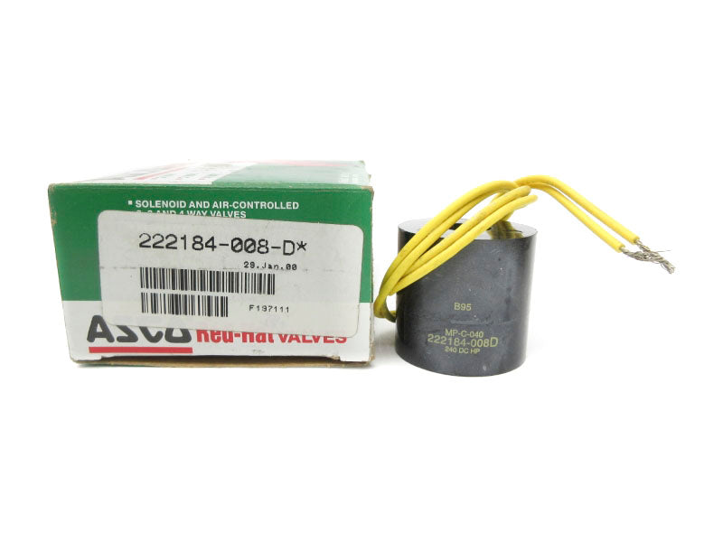 ASCO 222184-008-D 24VDC NSMP