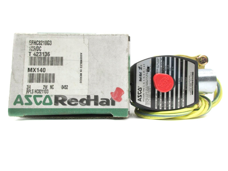 ASCO EFHC8210G3 125VDC 5-125PSI 3/4" NSMP
