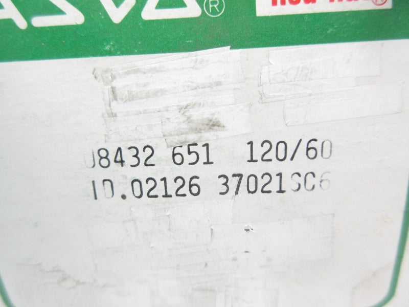 ASCO U8432651 120V 20-150PSI NSMP