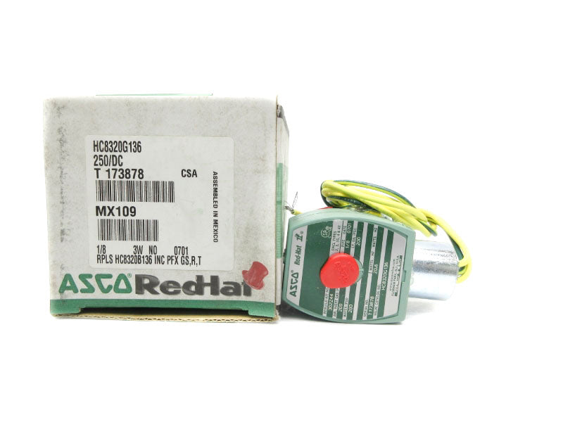 ASCO HC8320G136 250VDC 200PSI 1/8" NSMP