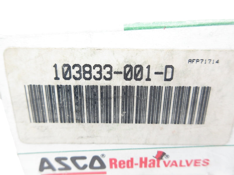 ASCO 103833-001-D 120VDC NSMP