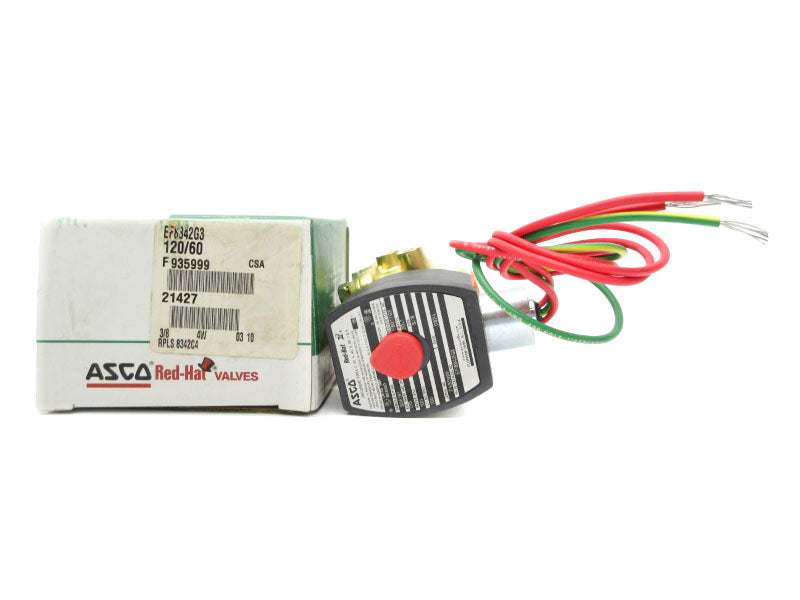 ASCO EF8342G3 120V 100PSI 3/8" NSMP