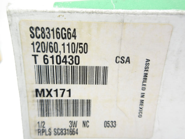 ASCO SC8316G64 110/120V 10-125PSI 1/2" NSMP
