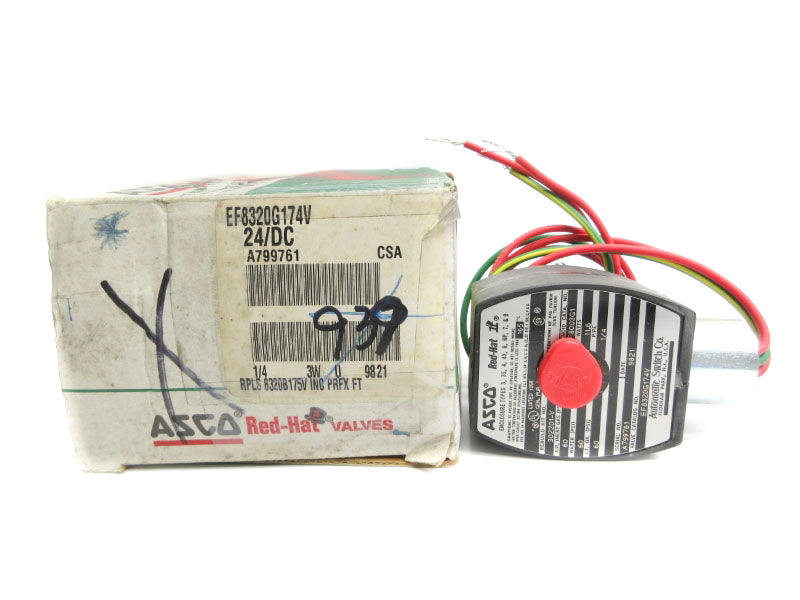 ASCO EF8320G174V 24VDC 60PSI 1/4" NSMP