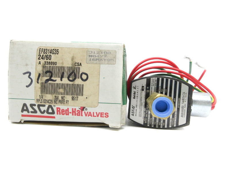ASCO EF8314G35 24V 100PSI 1/4" NSMP