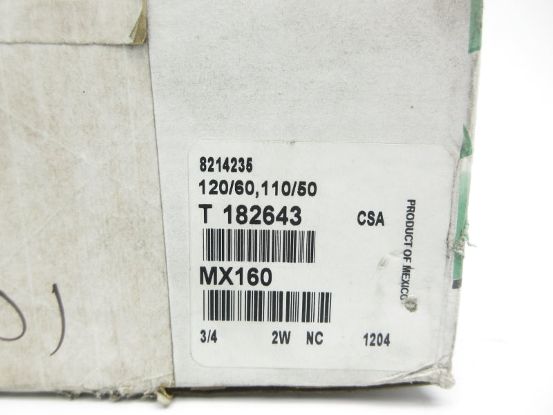 ASCO 8214235 110/120V 3/4" NSFS