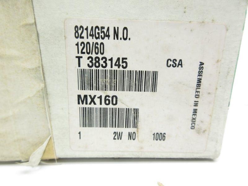 ASCO 8214G54 120V 1" NSFS