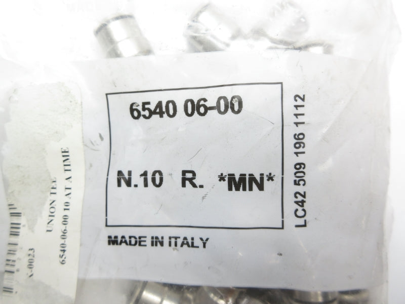 CAMOZZI 6540-06-00 (PKG OF 10) NSMP