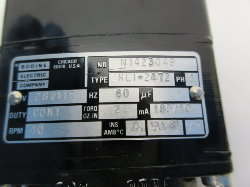 BODINE ELECTRIC KLI-24T2 28/115V NSNP