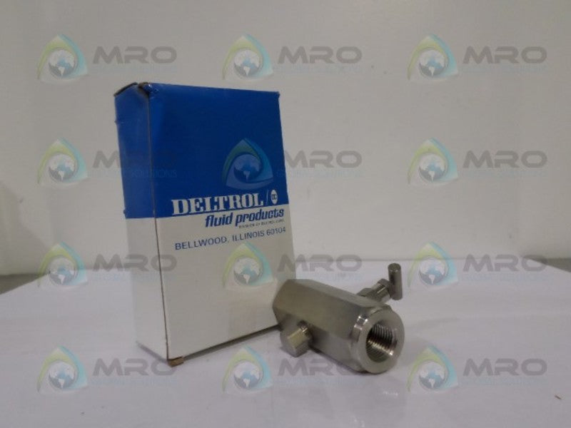 DELTROL F30SS316K STAINLESS STEEL FLOW CONTROL VALVE*NEW IN BOX*