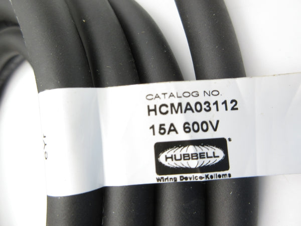 HUBBELL HCMA03112 600V 15A NSNP