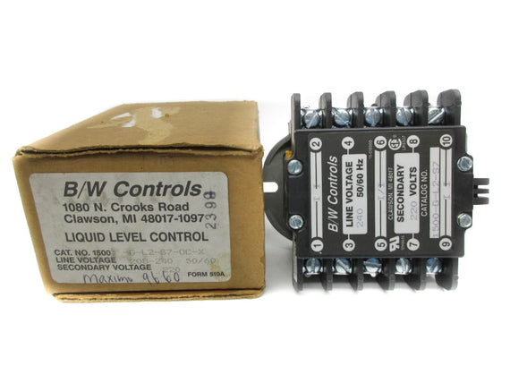 BW CONTROLS 1500-G-L2-S7-OC-X 208-240V NSMP