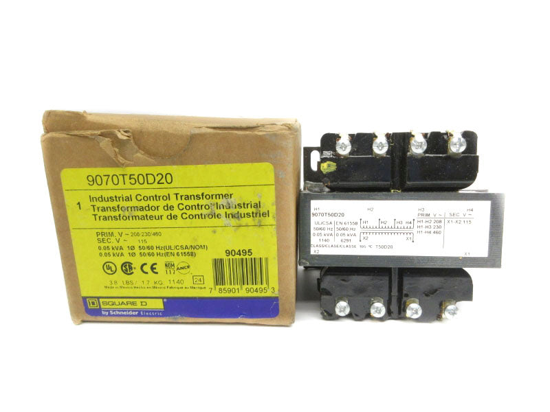 SQUARE D 9070T50D20 460V NSMP