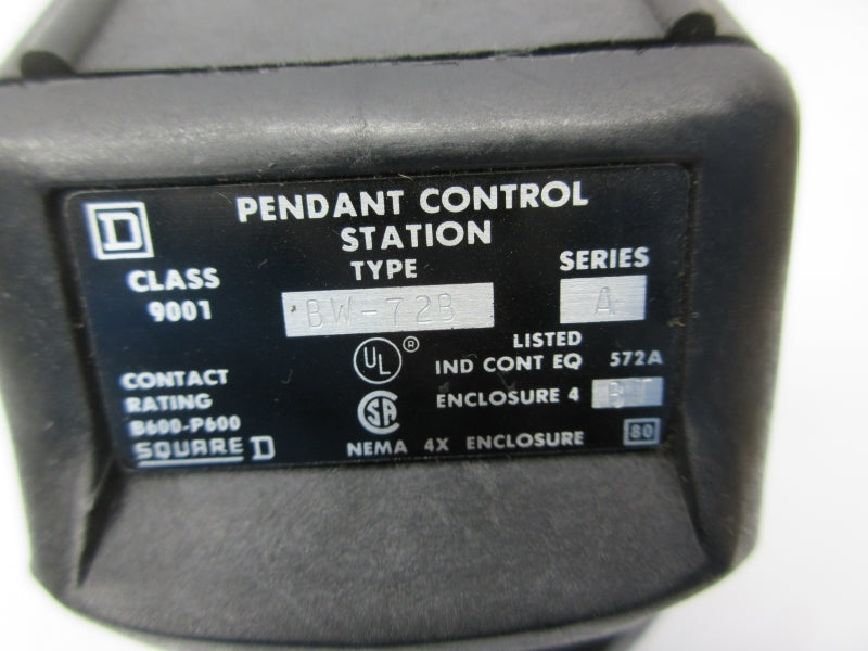SQUARE D 9001BW72B SER. A NSNP