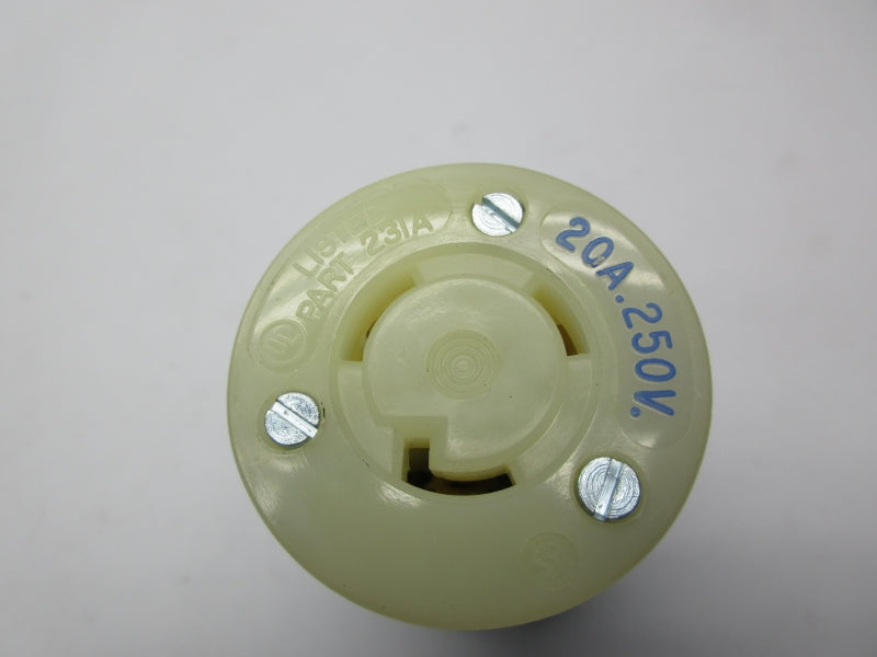 HUBBELL 231A 250V 20A NSNP