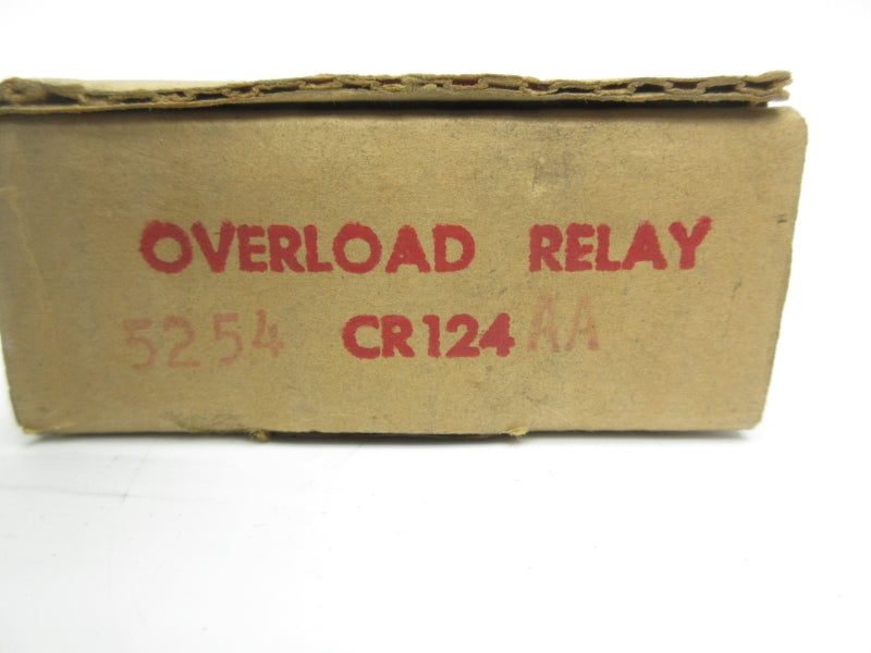 GENERAL ELECTRIC CR124AA 600VAC NSMP