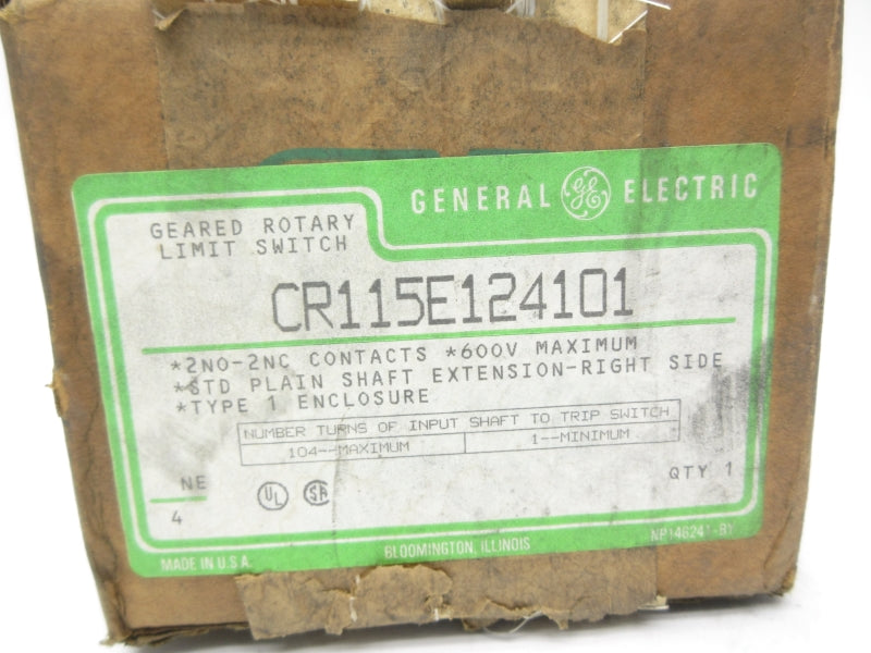 GENERAL ELECTRIC CR115E124101 600V NSFS