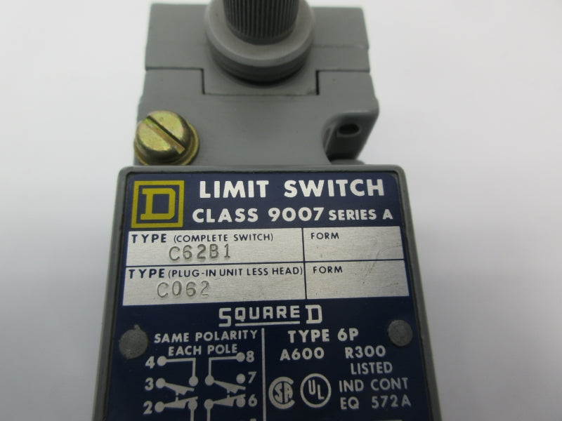 SQUARE D 9007C62B1 SER. A NSNP