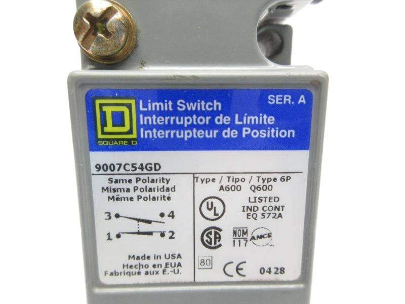 SQUARE D 9007C54GD SER. A NSNP
