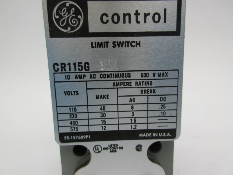 GENERAL ELECTRIC CR115G301 600V 10A NSNP