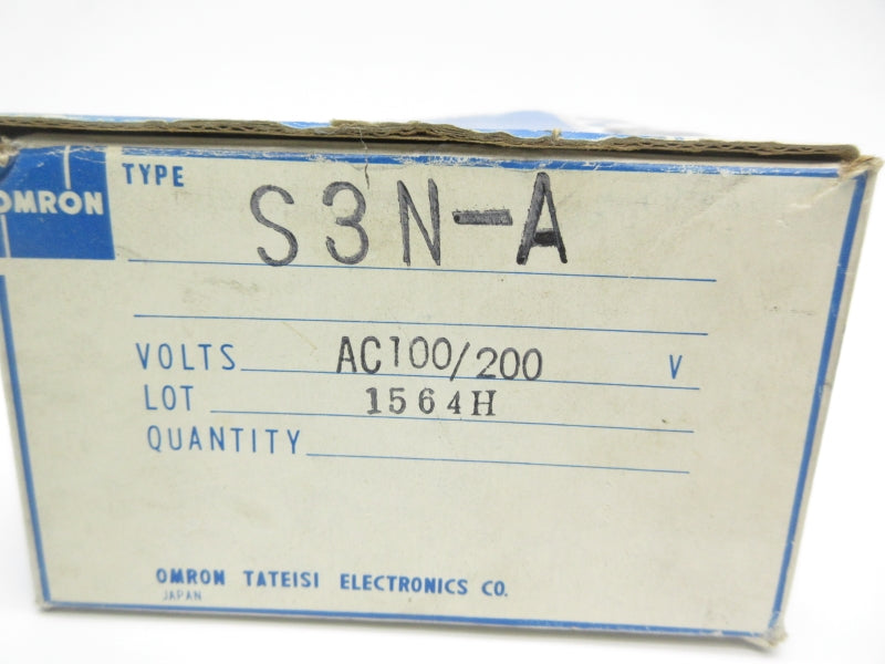 OMRON S3N-A 100/200VAC NSMP