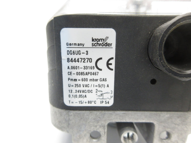 KROM SCHRODER DG6UG-3 84447270 12-24VAC/DC NSNP