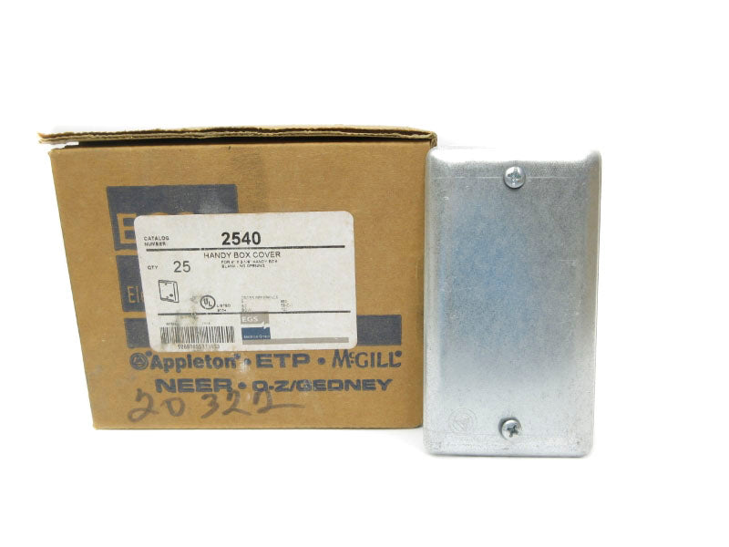 APPLETON 2540 (PKG OF 25) NSMP
