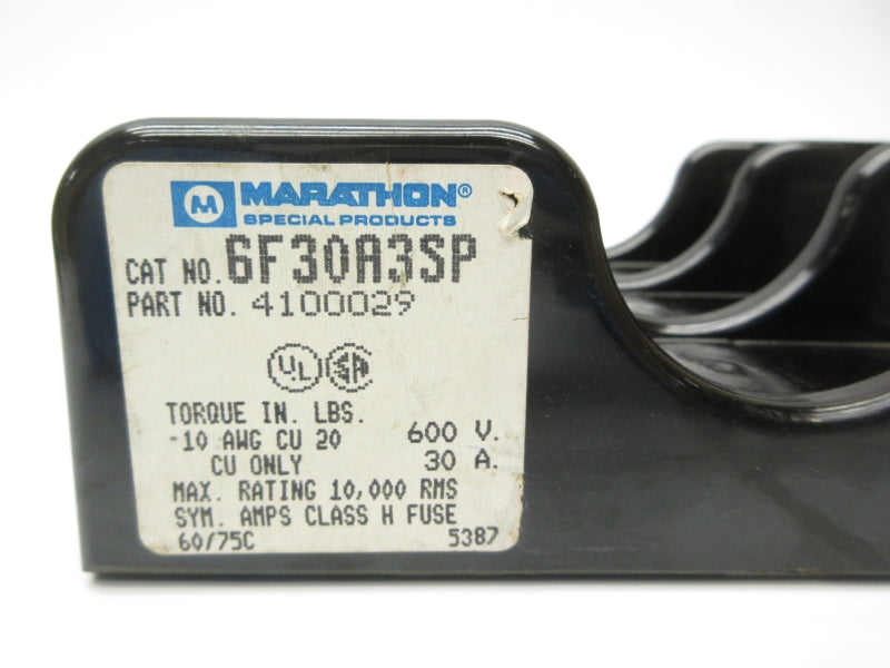 MARATHON 6F30A3SP 4100029 600V 30A NSNP