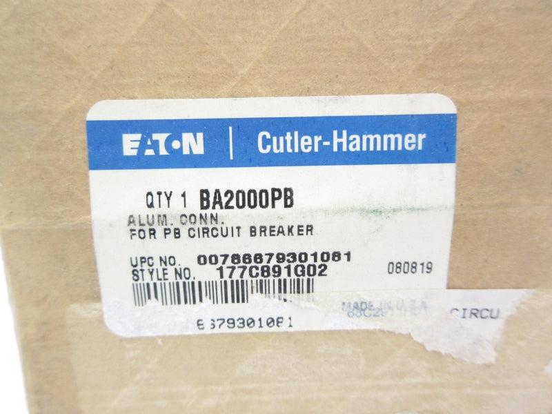 CUTLER HAMMER BA2000PB NSFS