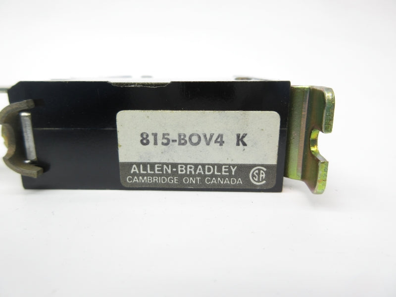 ALLEN BRADLEY 815-BOV4 SER. K 600VAC NSNP