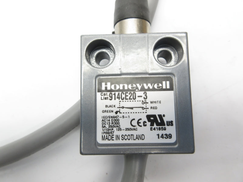 HONEYWELL 914CE20-3 125-250VAC 5A NSNP