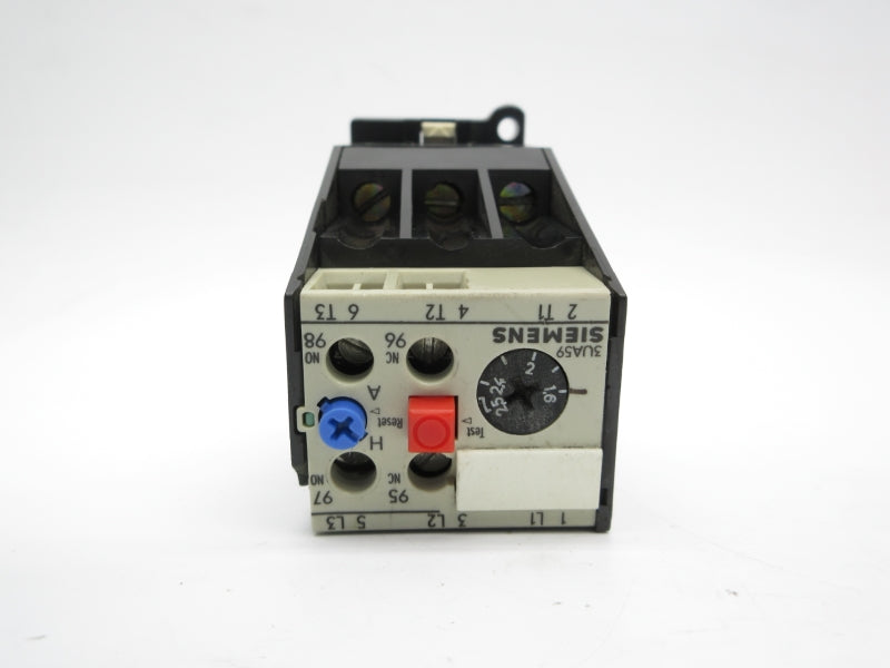 SIEMENS 3UA5900-1C 600VAC 1.6-2.5A NSNP