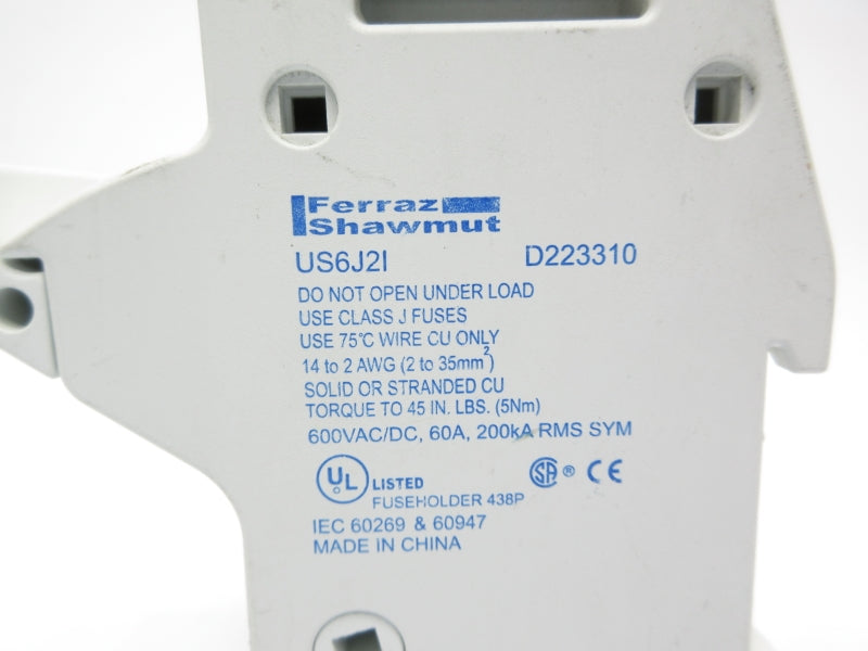 FERRAZ SHAWMUT US6J2I D223310 600VAC/DC 60A NSNP