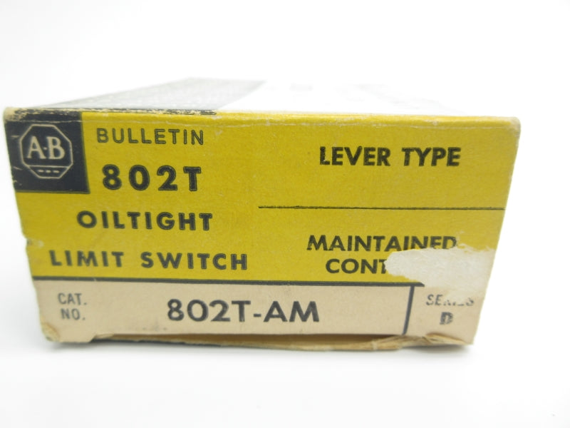 ALLEN BRADLEY 802T-AM SER. D 120-600VAC 60A (BK/YL) NSMP
