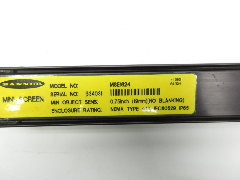 BANNER ENGINEERING MSE1624 NSNP