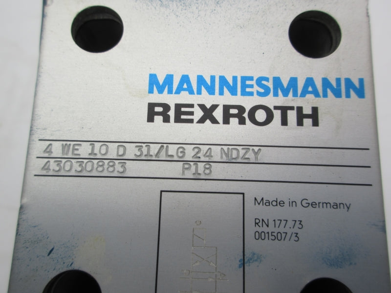 REXROTH 4WE10D31/LG24NDZY NSNP