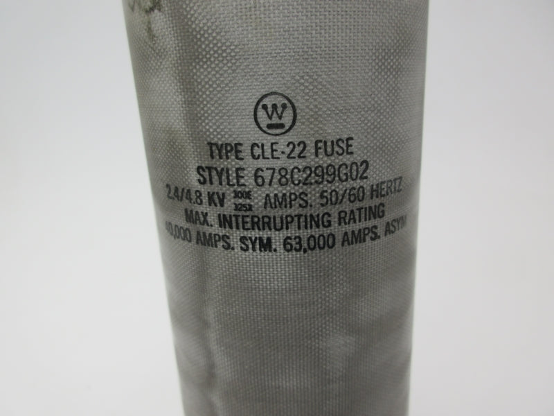WESTINGHOUSE 678C299G02 CLE-22 2.4/4.8KV 63,000A NSNP
