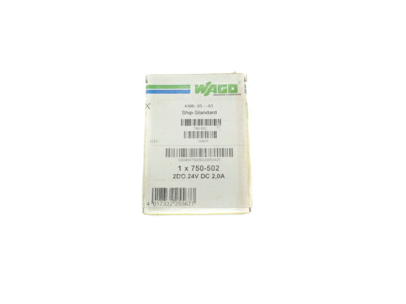 WAGO 750-502 24VDC 2.0A NSFS