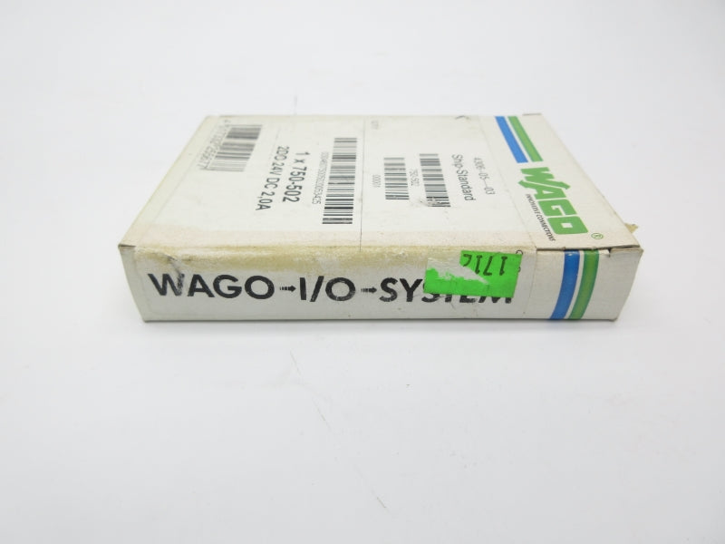 WAGO 750-502 24VDC 2.0A NSFS
