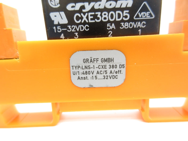 CRYDOM LNS-1-CXE380D5 480VAC 5A NSNP