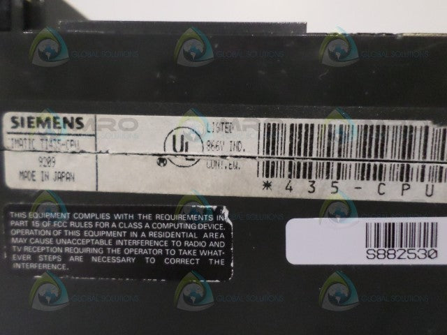 SIEMENS SIMATIC TI435-CPU CENTRAL PROCESSING UNIT *NEW NO BOX*