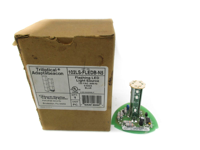 EDWARDS SIGNALING 102LS-FLEDB-N5 120VAC 0.022A NSMP