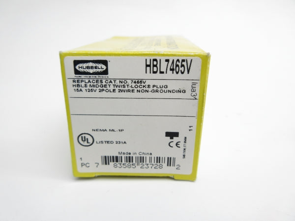 HUBBELL HBL7465V 125V 15A NSMP
