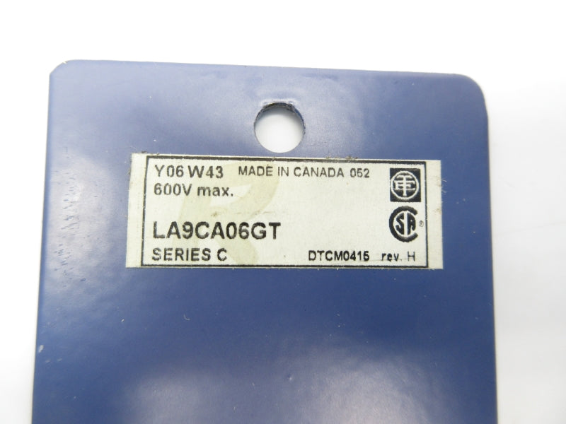 TELEMECANIQUE LA9CA06GT SER. C 600V NSNP