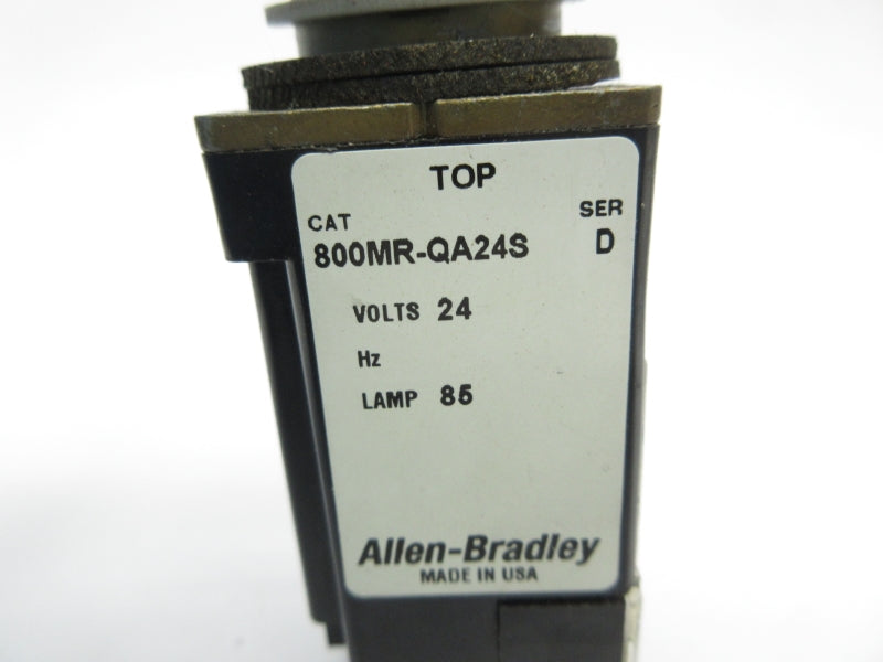 ALLEN BRADLEY 800MR-QA24S SER. D 24V NSNP