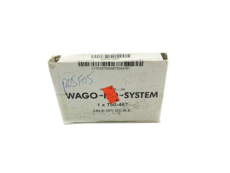 WAGO 750-467 0-10VDC NSFS