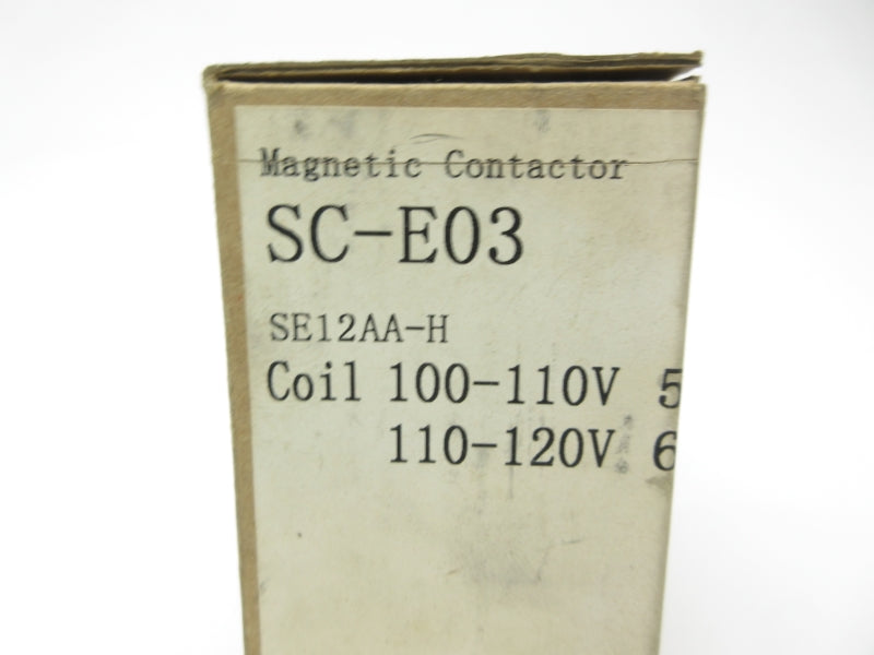 FUJI ELECTRIC SC-E03 SE122AA-H 110-120V NSMP