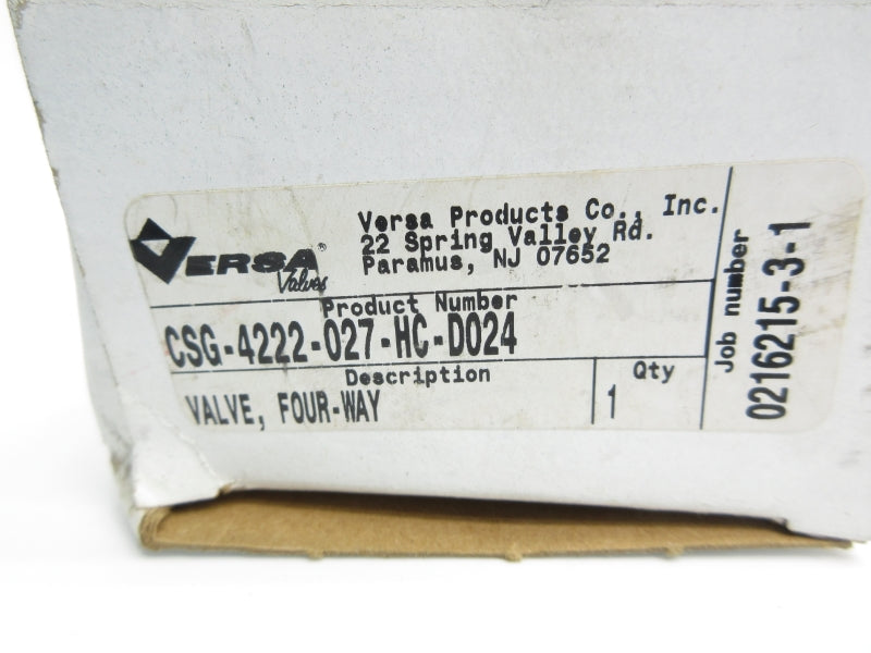 VERSA CSG-4222-027-HC-D024 24VDC NSMP